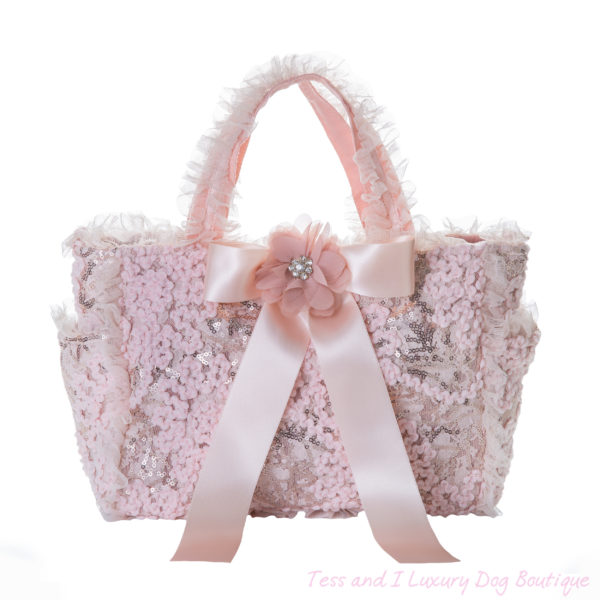 FOR PETS ONLY-NUDE DOLL LACE MOMMY BAG-COUTURE COLLECTION