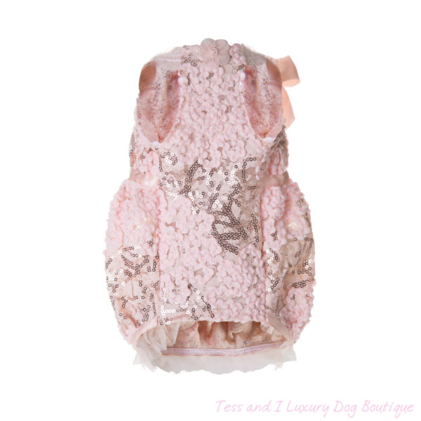FOR PETS ONLY-NUDE DOLL LACE  DRESS-COUTURE COLLECTION - Image 2