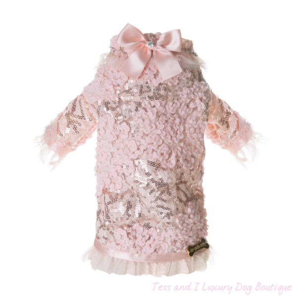 FOR PETS ONLY-NUDE DOLL LACE SHIRT JACKET-COUTURE COLLECTION - Image 2