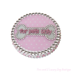FOR PETS ONLY JEWELRY DRINK BOWL-LIMITED EDITION