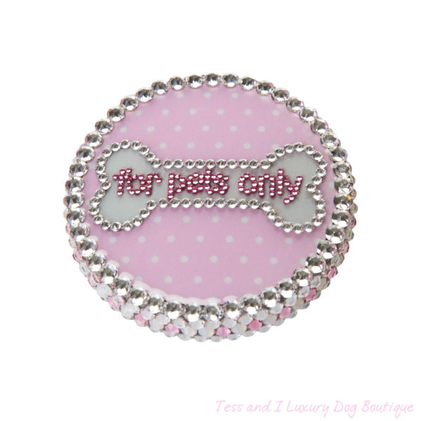 FOR PETS ONLY JEWELRY DRINK BOWL-LIMITED EDITION