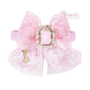 FOR PETS ONLY-COCKTAIL PARTY COLLAR-PINK