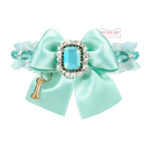 FOR PET ONLY-COCKTAIL DREAM AQUA COLLAR