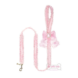 FOR PETS ONLY-COCKTAIL PARTY LINGERIE LAEASH-PINK