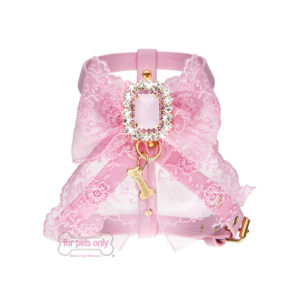 FOR PETS ONLY-COCKTAIL PARTY HARNESS-PINK