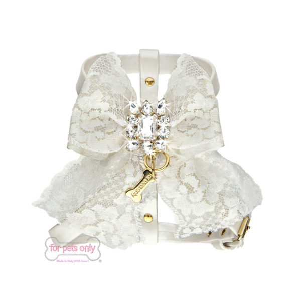 FOR PETS ONLY-COCKTAIL PARTY WHITE HARNESS