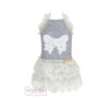 FOR PETS ONLY-GIRLY GREY DRESS