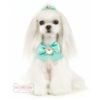 FOR PETS ONLY- DIAMOND COCKTAIL PARTY NECKLACE-AQUA - Image 2