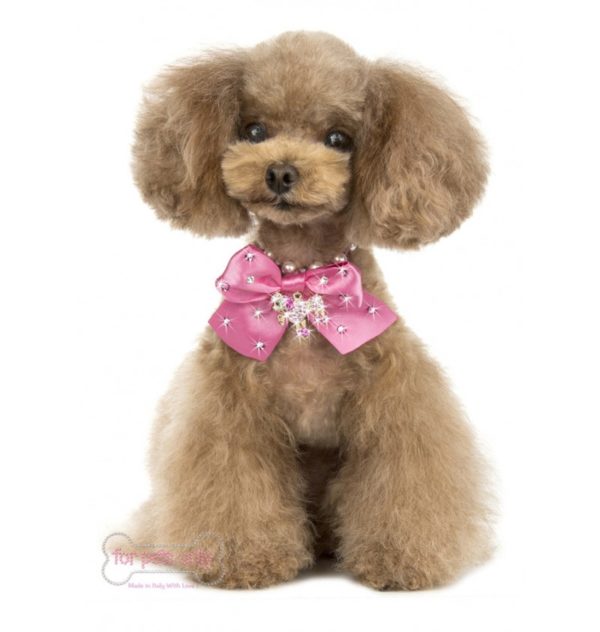 FOR PETS ONLY-POODLE FUCHSIA NECKLACE - Image 2