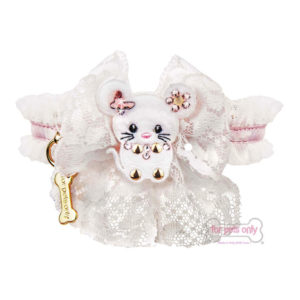 FOR PETS ONLY-My romantic topomio white collar
