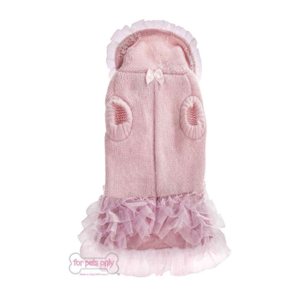 FOR PETS ONLY-Ribbon lace pink dress - Image 2