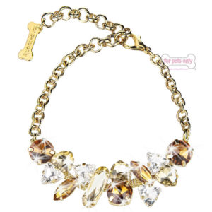 FOR PETS ONLY-FABULOUS BIJOUX TOPAZ NECKLACE