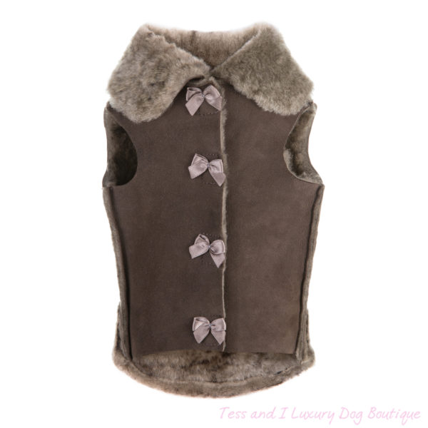 FOR PETS ONLY-Butterfly lamb shearling coat-couture collection - Image 2