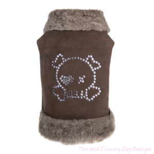 FOR PETS ONLY-SKULL LAMB SHEARLING COAT-COUTURE COLLECTION