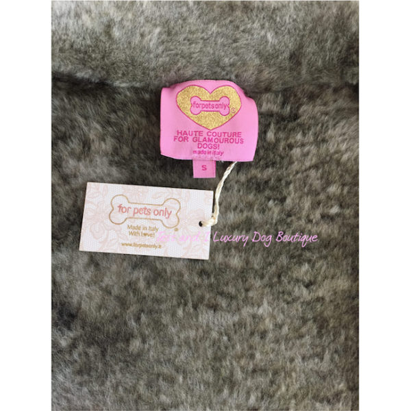 FOR PETS ONLY-SKULL LAMB SHEARLING COAT-COUTURE COLLECTION - Image 3