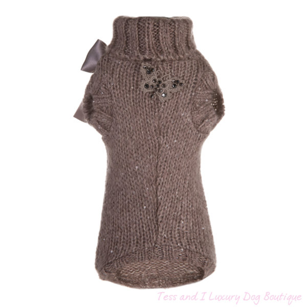 FOR PETS ONLY-SNOW PRINCESS NATURAL WOOL PULL-COUTURE COLLECTION - Image 2