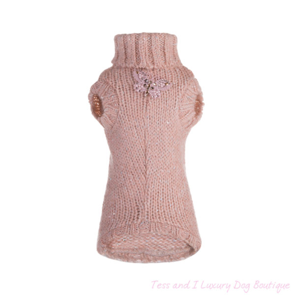 FOR PETS ONLY-SNOW PRINCESS BLUSH PULL-COUTURE COLLECTION - Image 2