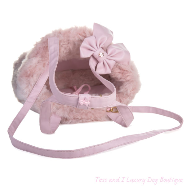 FOR PETS ONLY-PINK TOPOMIO ECO FUR BAG-LIMITED EDITION - Image 3