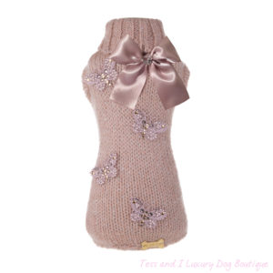 FOR PETS ONLY-SNOW PRINCESS BLUSH PULL-COUTURE COLLECTION