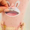 FOR PETS ONLY-DANCE WITH BUNNY PINK WOOL DRESS-LIMITED EDITION - Image 4