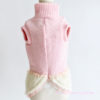 FOR PETS ONLY-DANCE WITH BUNNY PINK WOOL DRESS-LIMITED EDITION - Image 2