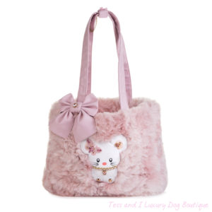 FOR PETS ONLY-PINK TOPOMIO ECO FUR BAG-LIMITED EDITION
