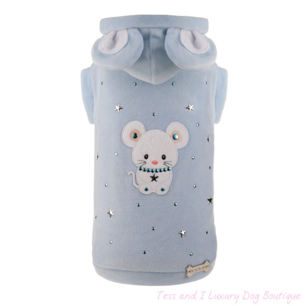 FOR PETS ONLY-LIGHT BLUE CHENILLE PULL-LIMITED EDITION