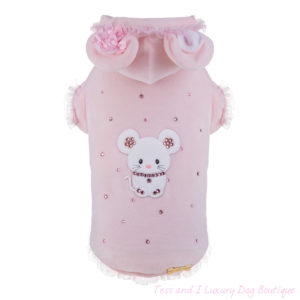 FOR PETS ONLY-TOPOMIO PINK CHENILLE PULL-LIMITED EDITION