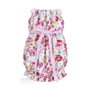 PRETTY PLEASE COTTON ROSE DRESS