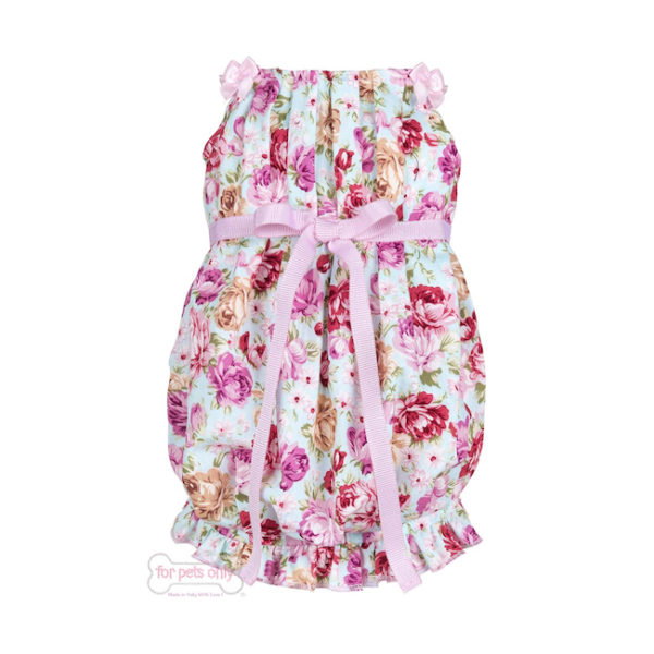 PRETTY PLEASE COTTON ROSE DRESS