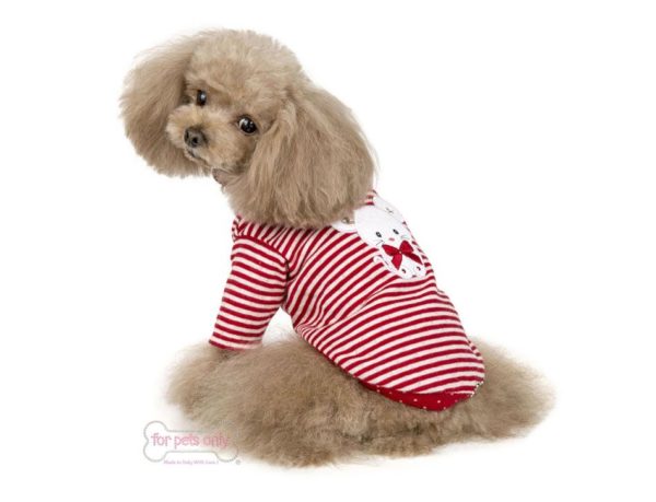 Honey Love Red and White T-Shirt - Image 3