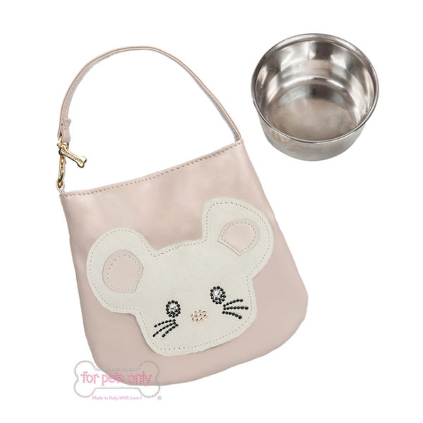 FOR PETS ONLY-TOPOMIO DRINK HOLDER-BLUSH