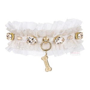 Caprice collar-White