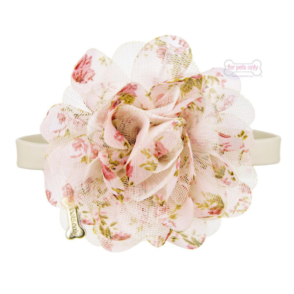 Romantic Rose collar-beige
