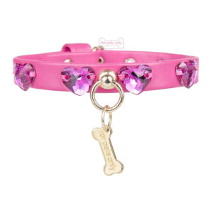 Love me collar- Fuchsia