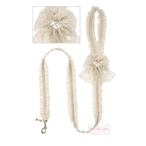 Lingerie Lace leash- Beige