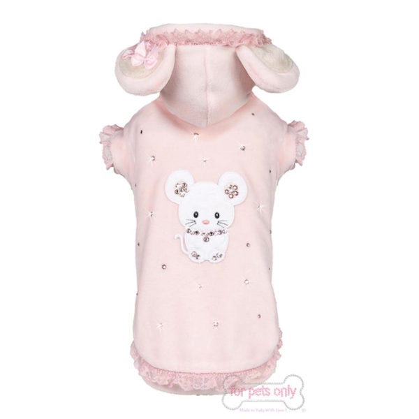 Topomio pink lover chenille pull
