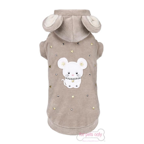 Topomio star chenille pull-beige