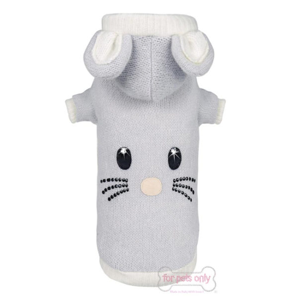 Topomio chic grey wool pull