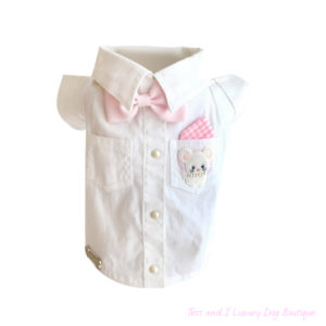 TopoMio white cotton shirt-limited edition