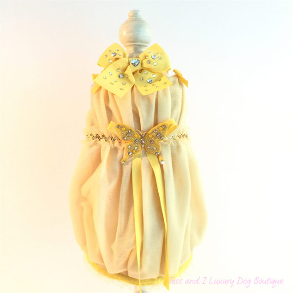 Butterfly yellow dress-Limited Edition - Image 2