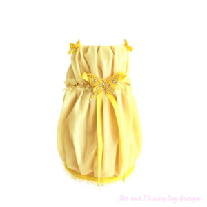 Butterfly yellow dress-Limited Edition