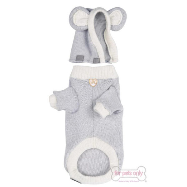 Topomio chic grey wool pull - Image 2