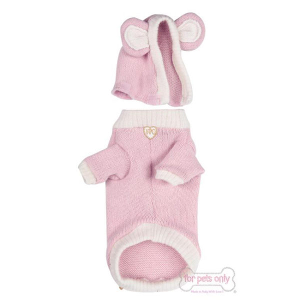 Topomio chic pink wool pull - Image 2
