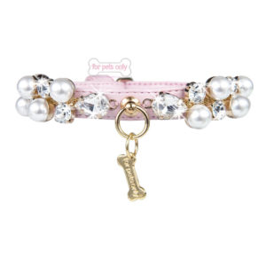 Time to shine in pink collar