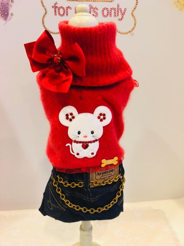 Topomio red gilet set-Limited Edition - Image 3