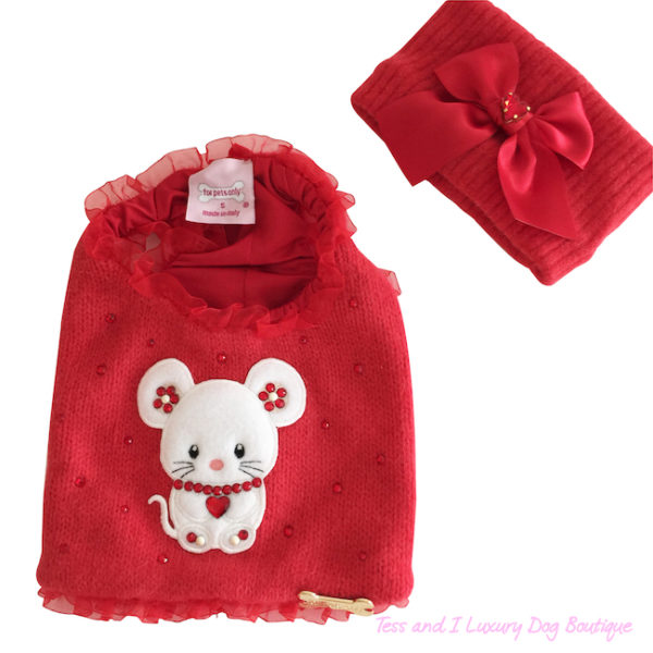 Topomio red gilet set-Limited Edition - Image 2