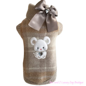 Topomio tartan beige pull- Limited Edition