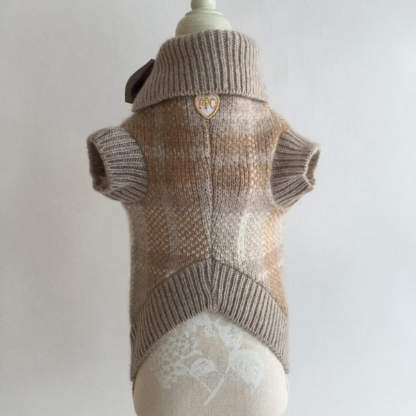 Topomio tartan beige pull- Limited Edition - Image 3