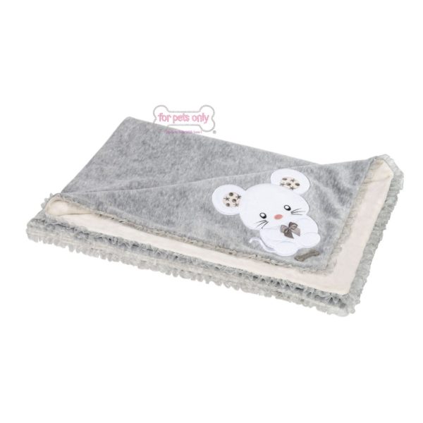 Topomio grey chenille cover
